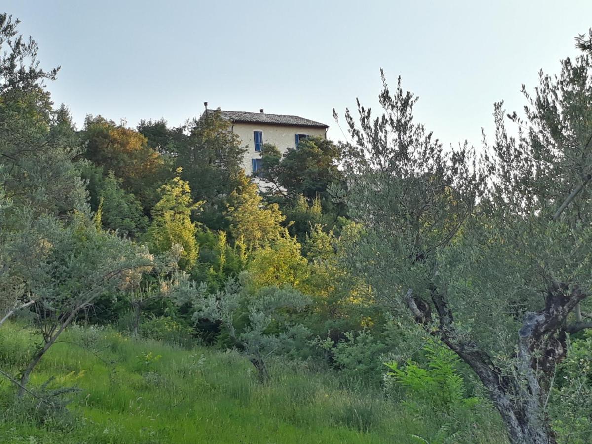 La Casa Dalle Finestre Blu Abbateggio Dış mekan fotoğraf