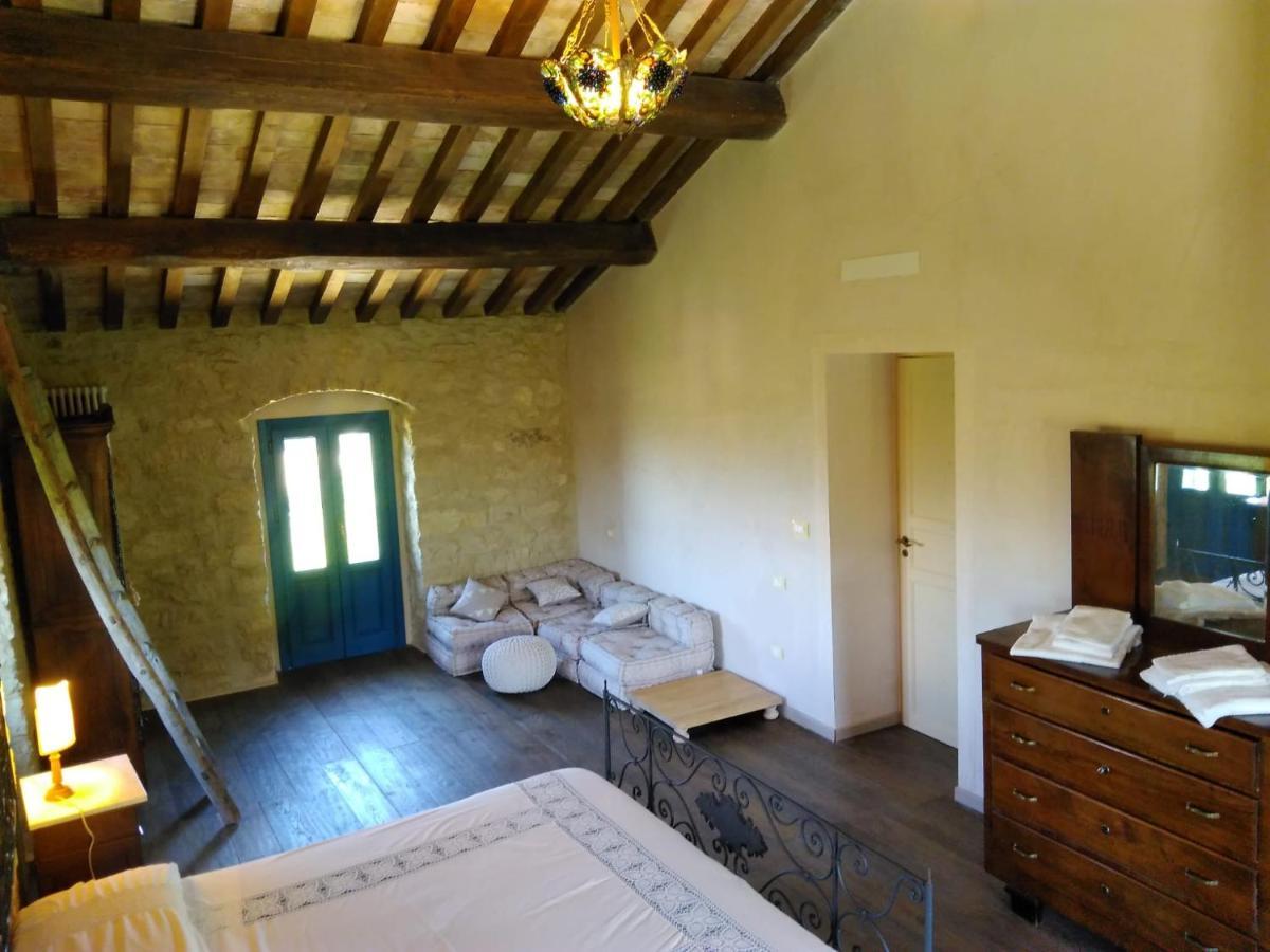 La Casa Dalle Finestre Blu Abbateggio Dış mekan fotoğraf